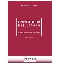 Lezioni di diritto del lavoro vol.1