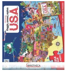 USA. VIAGGIA CONOSCI ESPLORA. LIBRO PUZZLE. EDIZ. A