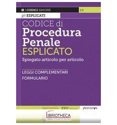 Codice di procedura penale esplicato