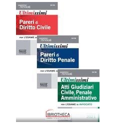 ULTIMISSIMI PARERI DI DIRITTO