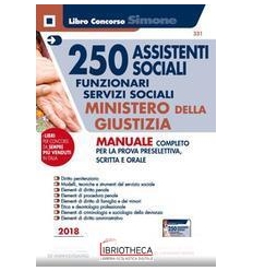 250 ASSISTENTI SOCIALI MANUALE COMPLETO