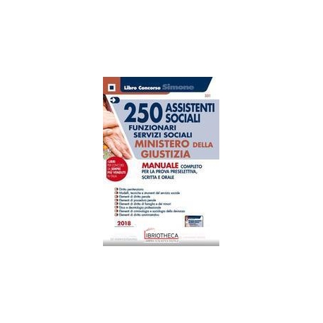 250 ASSISTENTI SOCIALI MANUALE COMPLETO