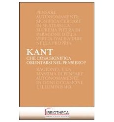 CHE COSA SIGNIFICA ORIENTARSI NEL PENSIERO?