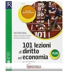 101 LEZIONI DI DIRITTO ED ECONOMIA PLUS ED. MISTA