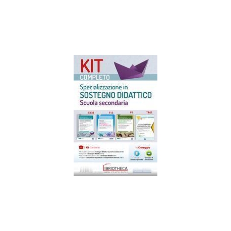 Kit completo specializzazione sostegno d