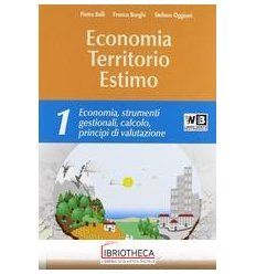 ECONOMIA TERRITORIO ESTIMO 1+2 ED. MISTA