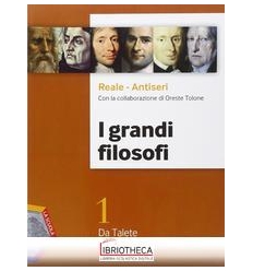 GRANDI FILOSOFI 1 ED. MISTA