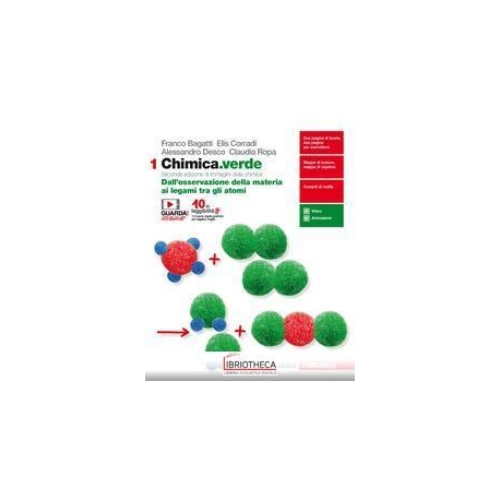 CHIMICA VERDE 1 ED. MISTA