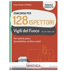 128 ISPETTORI VIGILI DEL FUOCO MANUALE C