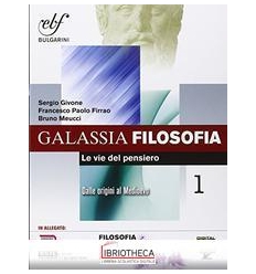 GALASSIA FILOSOFIA 1 ED. MISTA