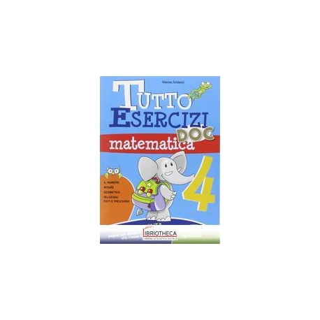 TUTTO ESERCIZI DOC MATEMATICA 4