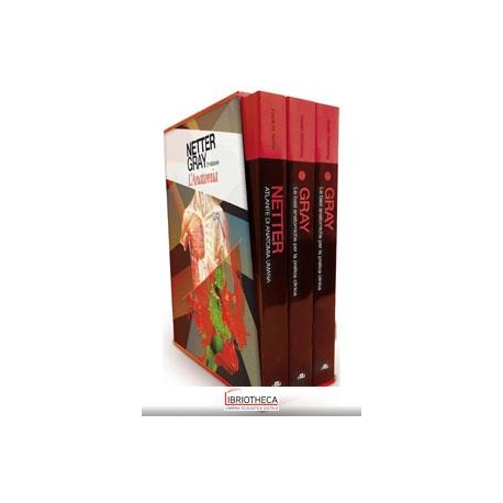 NETTER GRAY ANATOMINA COFANETTO