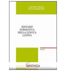 SINTASSI NORMATIVA DELLA LINGUA LANTINA