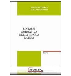SINTASSI NORMATIVA DELLA LINGUA LANTINA