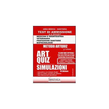 ARTQUIZ STUDIO SIMULAZIONI V ED