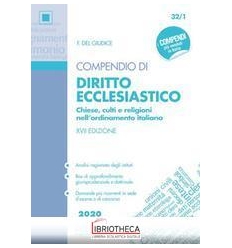 COMPENDIO DIRITTO ECCLESIASTICO 2020