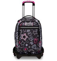 TROLLEY SEVEN JACK 3WD ZIPPER GLAMY GIRL