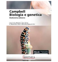 CAMPBELL. BIOLOGIA E GENETICA 12' ED.+ MYLB
