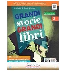 GRANDI STORIE GRANDI LIBRI ED. VERDE 2 ED. MISTA