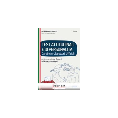 CONCORSO ARMA CARABINIERI TEST ATT. 2ED