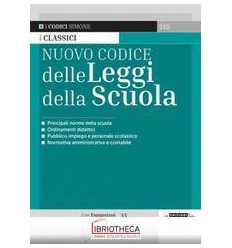 NUOVO CODICE LEGGI DELLA SCUOLA 2022