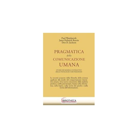 PRAGMATICA COMUNICAZIONE UMANA