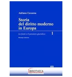 Storia del diritto moderno in Europa vol