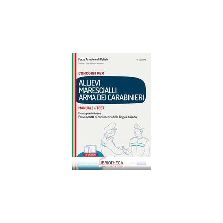 ALLIEVI MARESCIALLI ARMA CARABINIERI M.