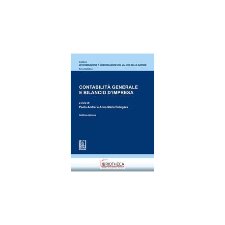 CONTABILIT? GENERALE E BILANCIO D'IMPRESA