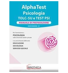 PSICOLOGIA - TOLC. MANUALE