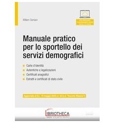 MANUALE PRATICO PER LO SPORTELLO DEI SERVIZI DEMOGRA