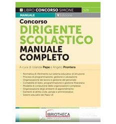CONCORSO DIRIGENTE SCOLASTICO – MANUALE COMPLETO – 5