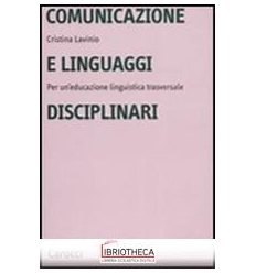 COMUNICAZ. LINGUAGGI DISCIPL.