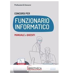 CONCORSI PER FUNZIONARIO INFORMATICO