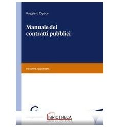 MANUALE DEI CONTRATTI PUBBLICI