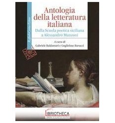 ANTOLOGIA DELLA LETTERATURA ITALIANA