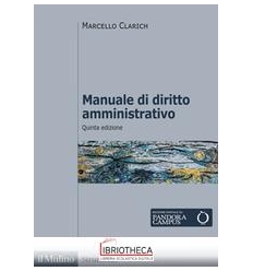 Manuale di diritto amministrativo. Nuova