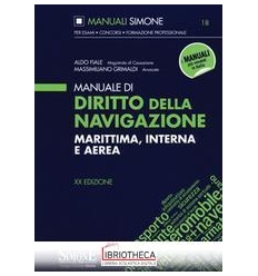 MANUALE DI DIRITTO DELLA NAVIGAZIONE