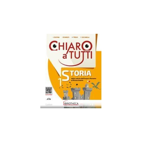 CHIARO A TUTTI STORIA 1 ED. ONLINE
