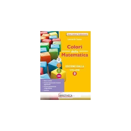 COLORI DELLA MATEMATICA ED. GIALLA 3 ED. MISTA