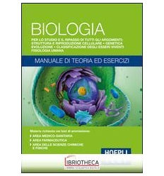 HOEPLI TEST. BIOLOGIA. MANUALE DI TEORIA ED ESERCIZI