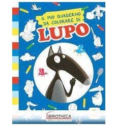 QUADERNO DA COLORARE DI LUPO