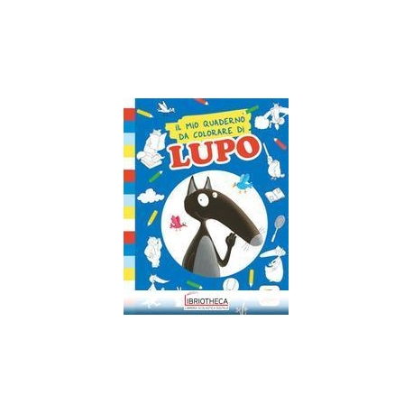 QUADERNO DA COLORARE DI LUPO