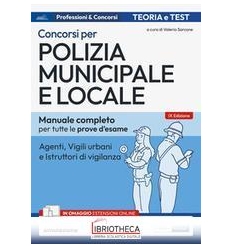 POLIZIA MUNICIPALE LOCALE MAN.X PROVE E