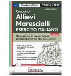 CONCORSO ALLIEVI MARESCIALLI ESERCITO