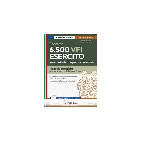 CONCORSO 6500 VOLONTARI VFI MANUALE