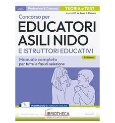 CONCORSO PER EDUCATORI ASILI NIDO