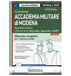 CONCORSO ACCADEMIA MILITARE DI MODENA