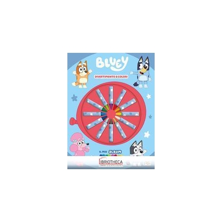 BLUEY. DIVERTIMENTO A COLORI! IL MIO ALBUM PASTELLO