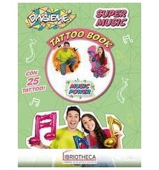 DINSIEME. TATTOO BOOK. SUPER MUSIC